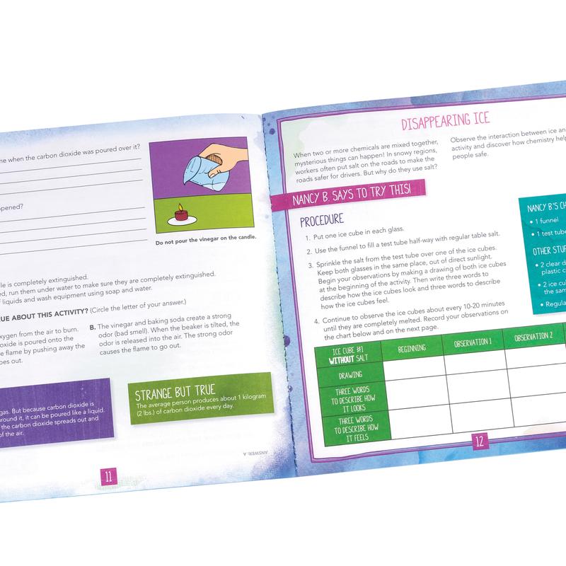 Educational Insights Nancy B's Science Club Stir-It-Up Chemistry Lab & Kitchen Experiments Journal