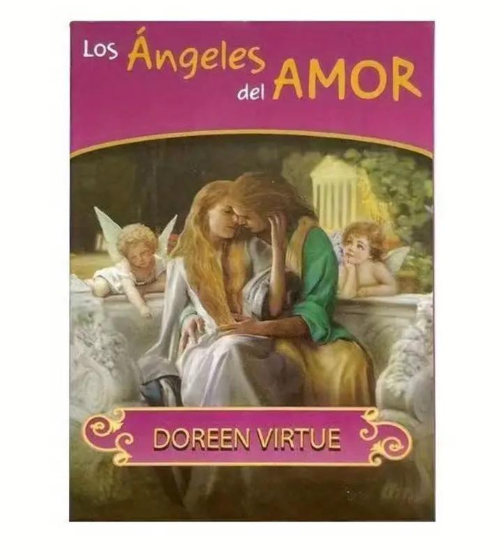 Los Angeles del Amor,  Spanish Oracle Cards Deck, 44 Cards Deck