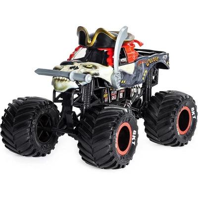 Monster Jam, Official Pirate's Curse Monster Truck, Collector Die-Cast Vehicle, 1:24 Scale, Kids Toys for Boys and Girls Ages 3 and up