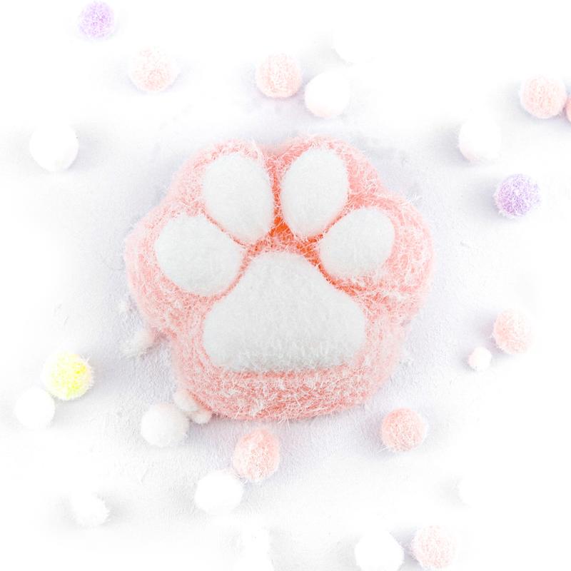 2025 Fluffy Cat Paw Squishies Stress Relief Toys Cat paws squishy Hand Made squeezze toys Taba squishy Reliever for adult or kids