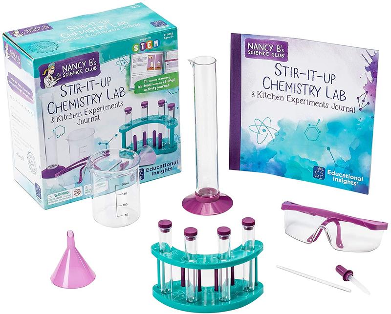 Educational Insights Nancy B's Science Club Stir-It-Up Chemistry Lab & Kitchen Experiments Journal