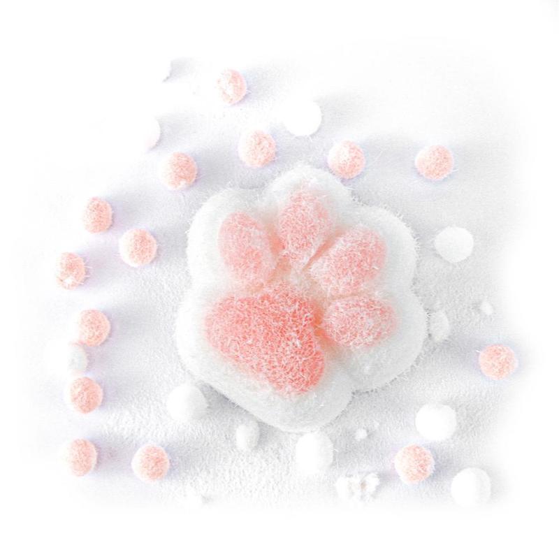 2025 Fluffy Cat Paw Squishies Stress Relief Toys Cat paws squishy Hand Made squeezze toys Taba squishy Reliever for adult or kids