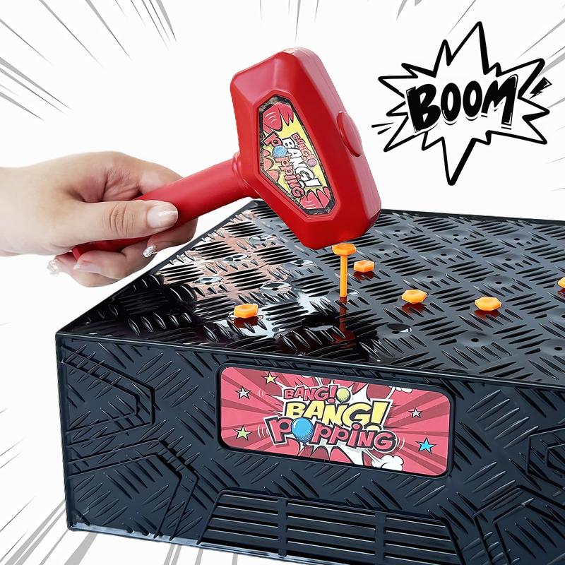 Whack a Balloon Game,Wack a Balloon Game,Balloon Popping Desktop Board Games for Kid,Adults,Family Party