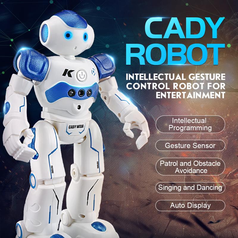 JJRIC explosive dance remote control intelligent programming robot gesture sensing educational children's toy R2 robot