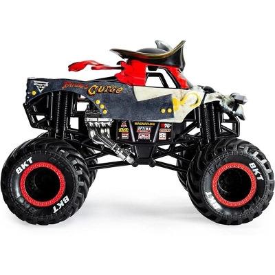 Monster Jam, Official Pirate's Curse Monster Truck, Collector Die-Cast Vehicle, 1:24 Scale, Kids Toys for Boys and Girls Ages 3 and up