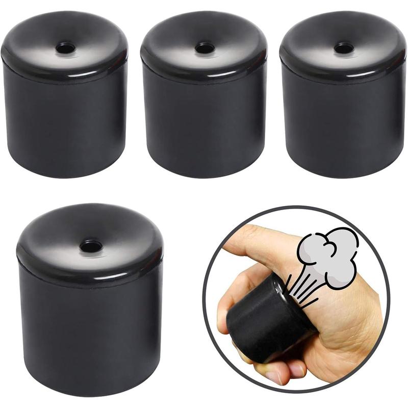 4 PCS Novelty Squeeze Pooter Break Machine Funny Prank Breaking Noise Maker Handle Kids Adult Gags Practical Joke Party Gift Breaking Toy (4 Black)