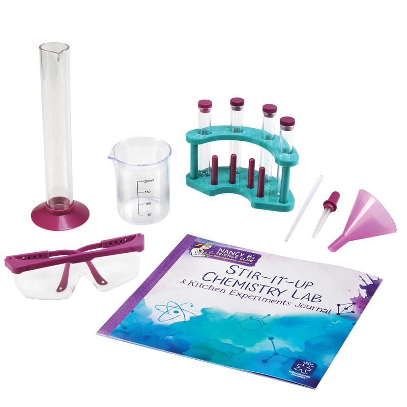 Educational Insights Nancy B's Science Club Stir-It-Up Chemistry Lab & Kitchen Experiments Journal