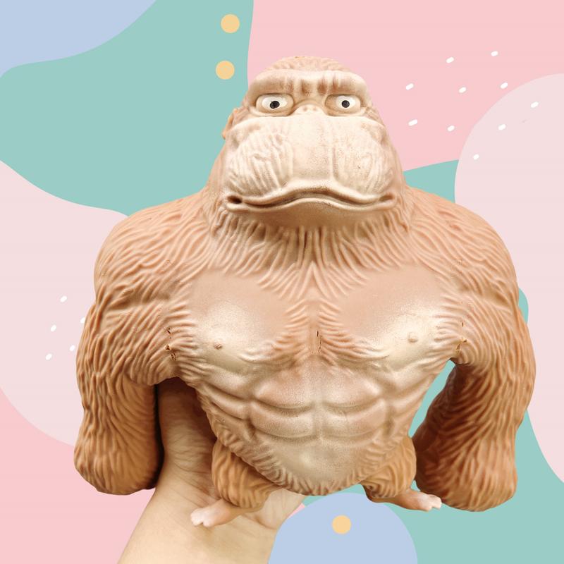 Big Stretchy Monkey kingkong Toy Original Trending squishies Fidget Toy, Squishy Toys for Kids and Adults Stress Relief Toy