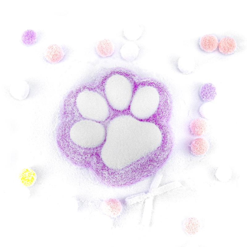 2025 Fluffy Cat Paw Squishies Stress Relief Toys Cat paws squishy Hand Made squeezze toys Taba squishy Reliever for adult or kids