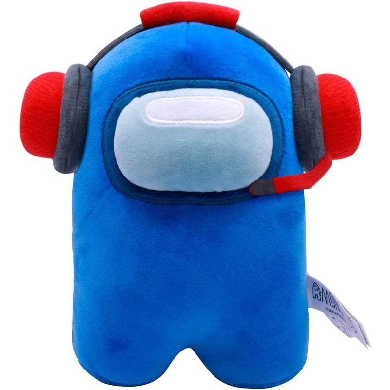 Just Toys LLC Among Us Plush - Series 2 (Blue w Headphones)