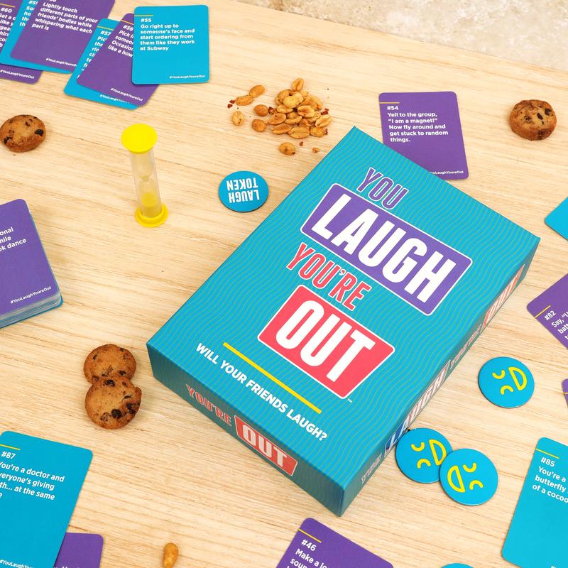 You Laugh You're Out - The Official Family Game Where if You Laugh, You Lose!