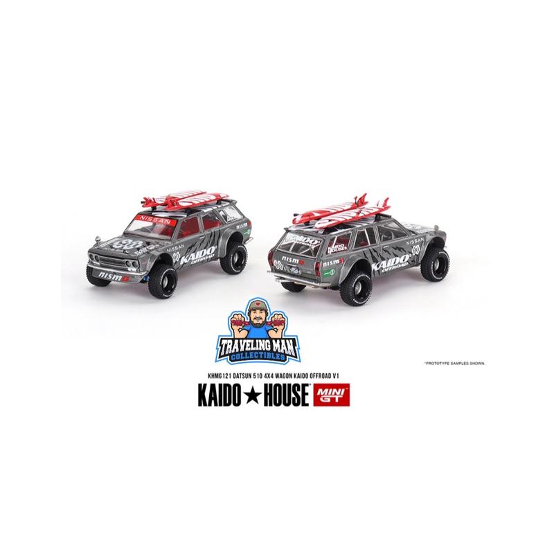 Kaido House Mini GT 1:64 Datsun Kaido 510 Wagon 4x4 Kaido Off-road V1