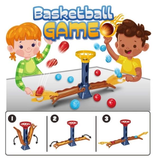 Mini Tabletop Basketball Shooting Game,Basketball Hoop Set for Office,Gift,Game Sports Favors,Stress Relief