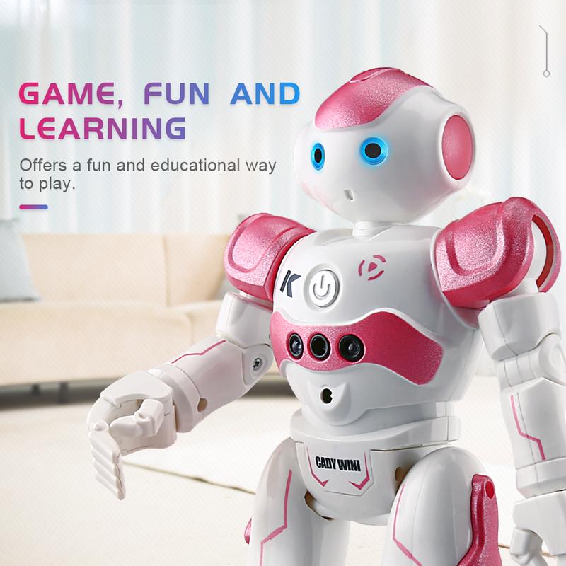 JJRIC explosive dance remote control intelligent programming robot gesture sensing educational children's toy R2 robot