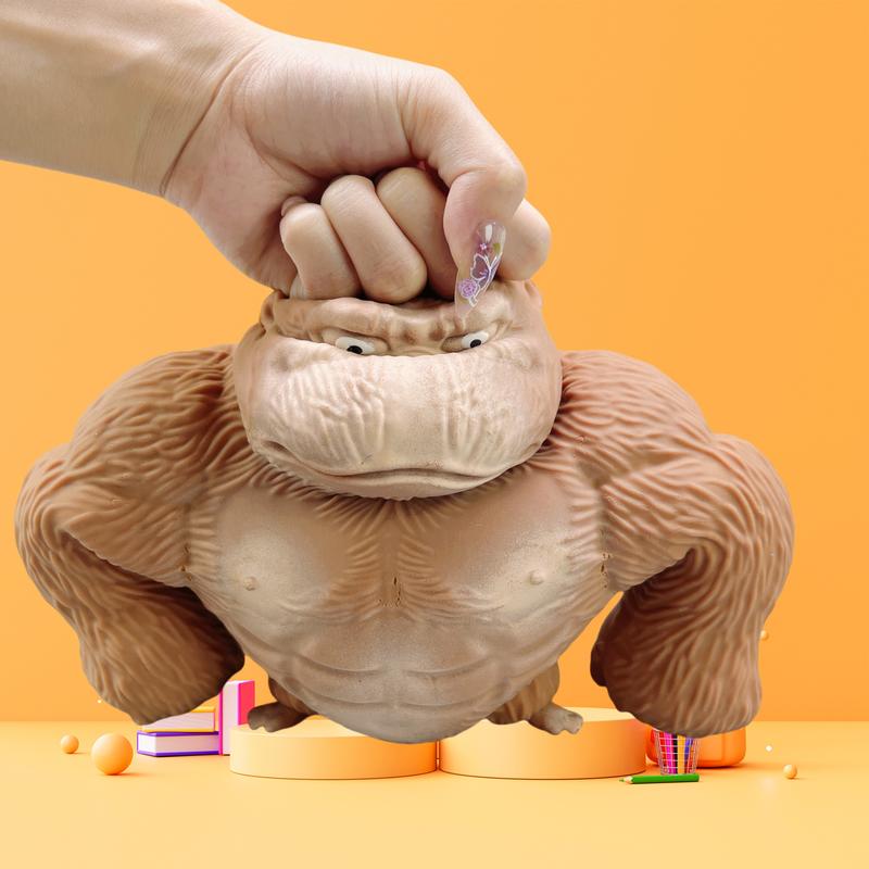 Big Stretchy Monkey kingkong Toy Original Trending squishies Fidget Toy, Squishy Toys for Kids and Adults Stress Relief Toy