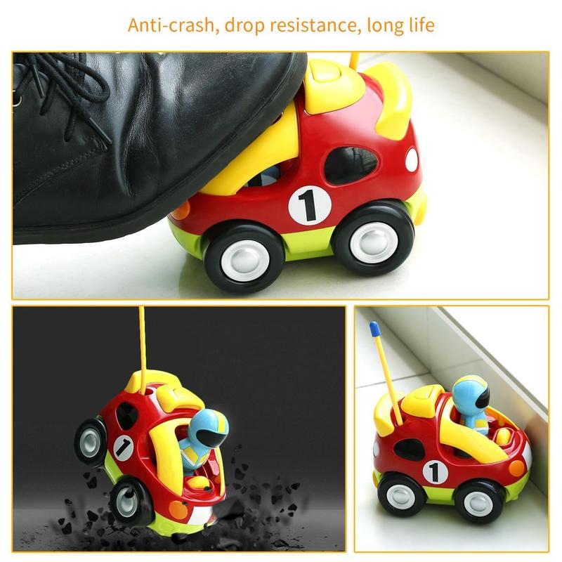 Kids Baby Toddlers Cartoon Astronaut R C Race Car Radio Control Toy Gift Perfect for Young Children Learning to Play