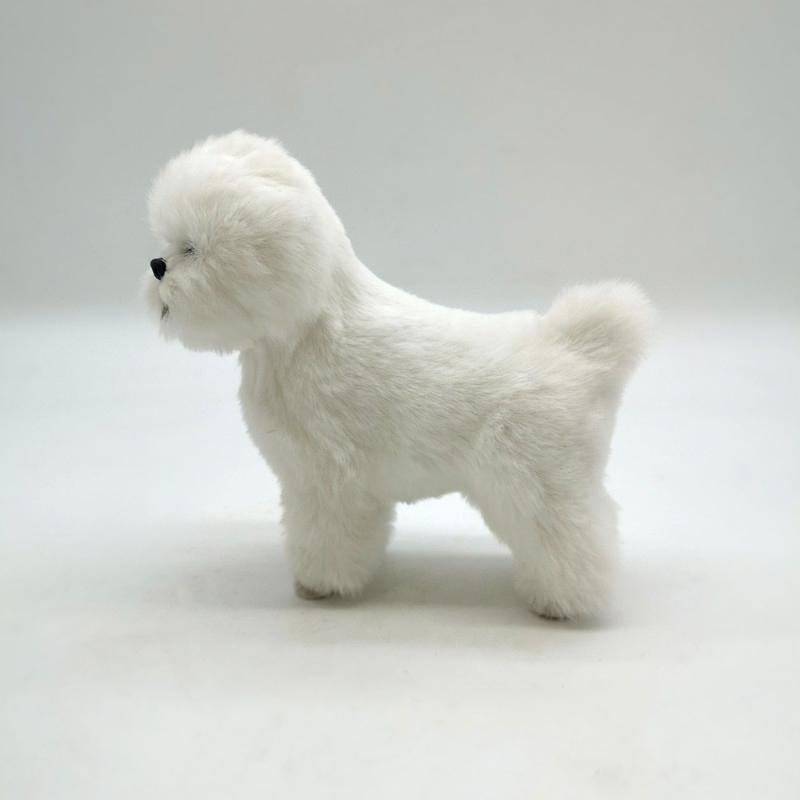 Cute Plush Dog Doll Simulation Dog Stuffed Animal Toys Super Realistic Dog Toy For Pet Lovers Luxury Home Decor