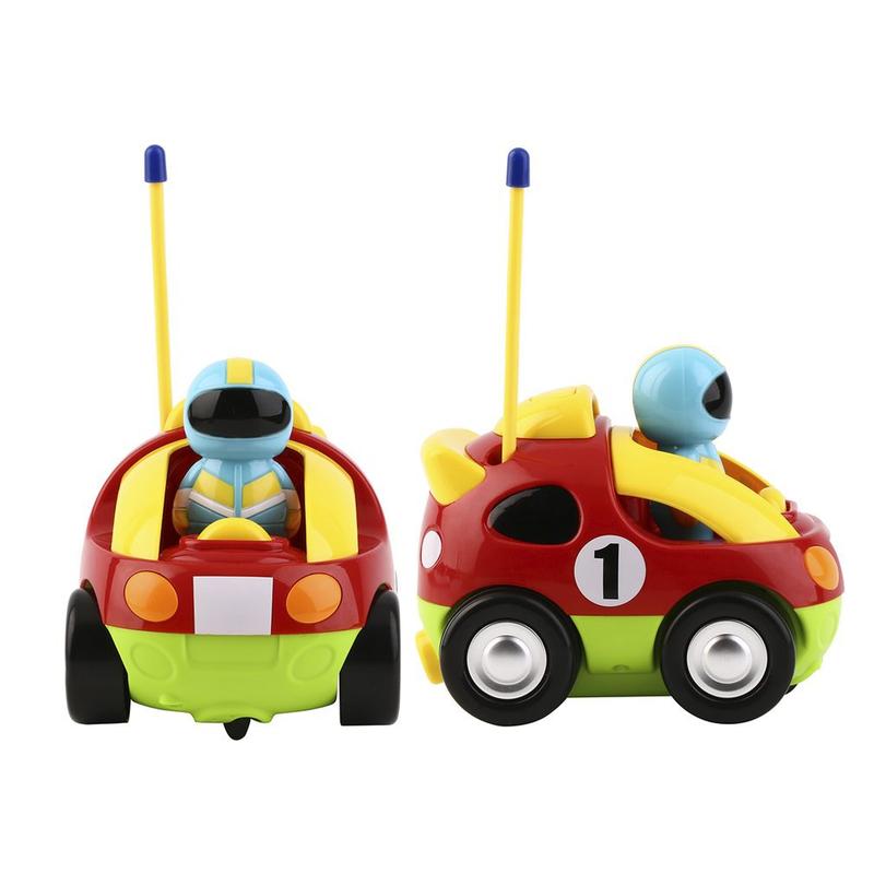 Kids Baby Toddlers Cartoon Astronaut R C Race Car Radio Control Toy Gift Perfect for Young Children Learning to Play