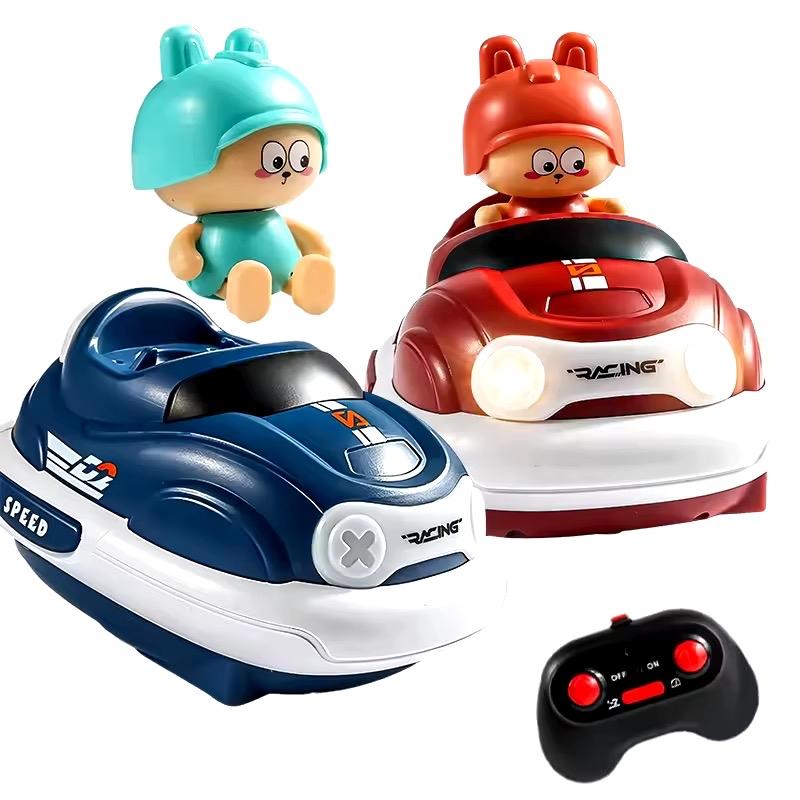 2-Pack RC Bumper Cars for Kids – Fun, Exciting, and Collision Bounce Action！