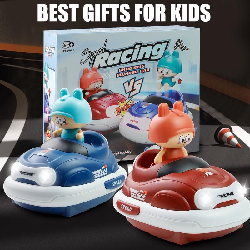 2-Pack RC Bumper Cars for Kids – Fun, Exciting, and Collision Bounce Action！