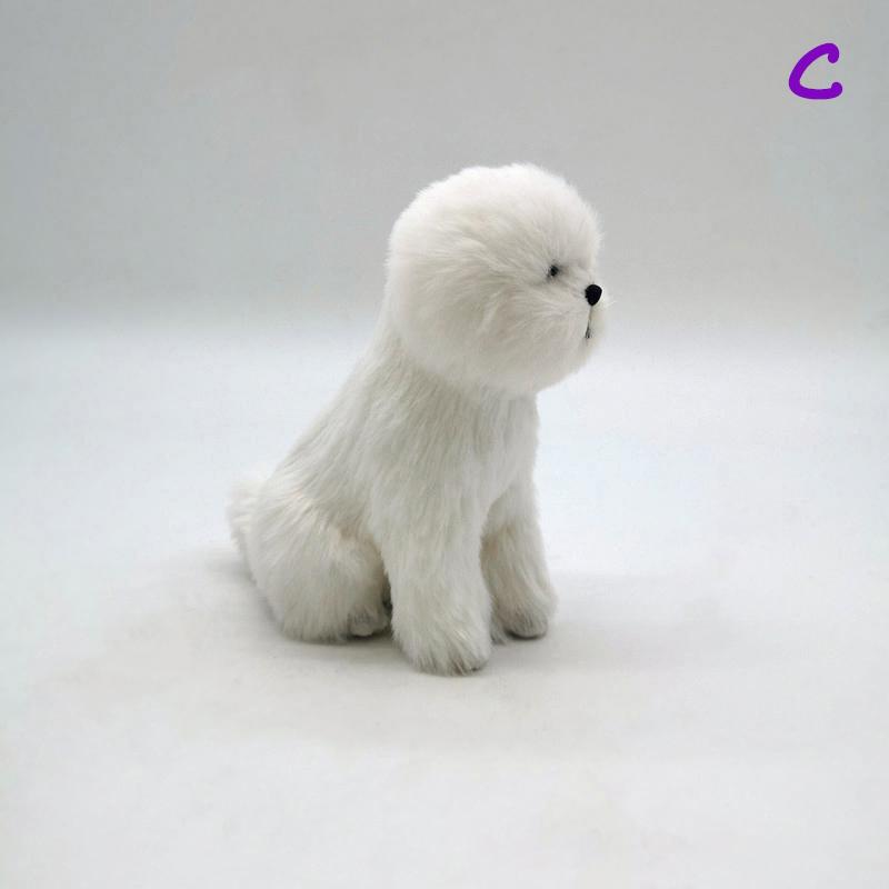 Cute Plush Dog Doll Simulation Dog Stuffed Animal Toys Super Realistic Dog Toy For Pet Lovers Luxury Home Decor