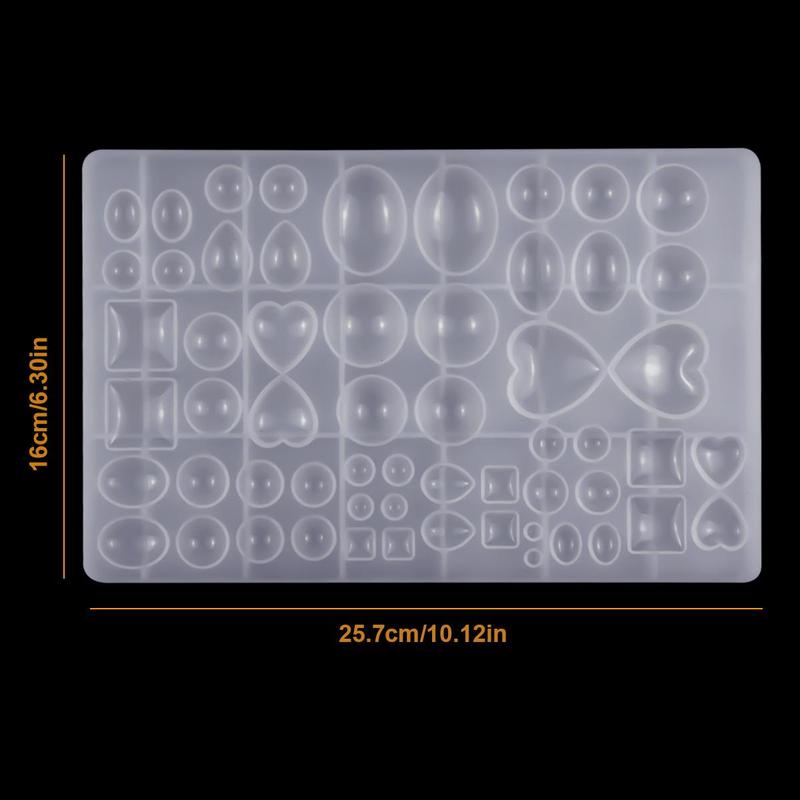 Silicone Pendant Mold, DIY Resin Casting Mold, DIY Jewelry Making Mold, DIY Pendant Bracelet Key Chain Necklaces Craft Accessories