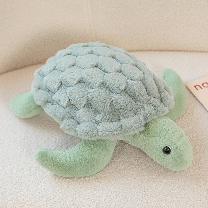 Cute Turtle Design Plush Toy, Soft & Comfy Stuffed Toy, Ideal Birthday Gift, Unique Gift, Creative Gift for Sea Animal Lovers