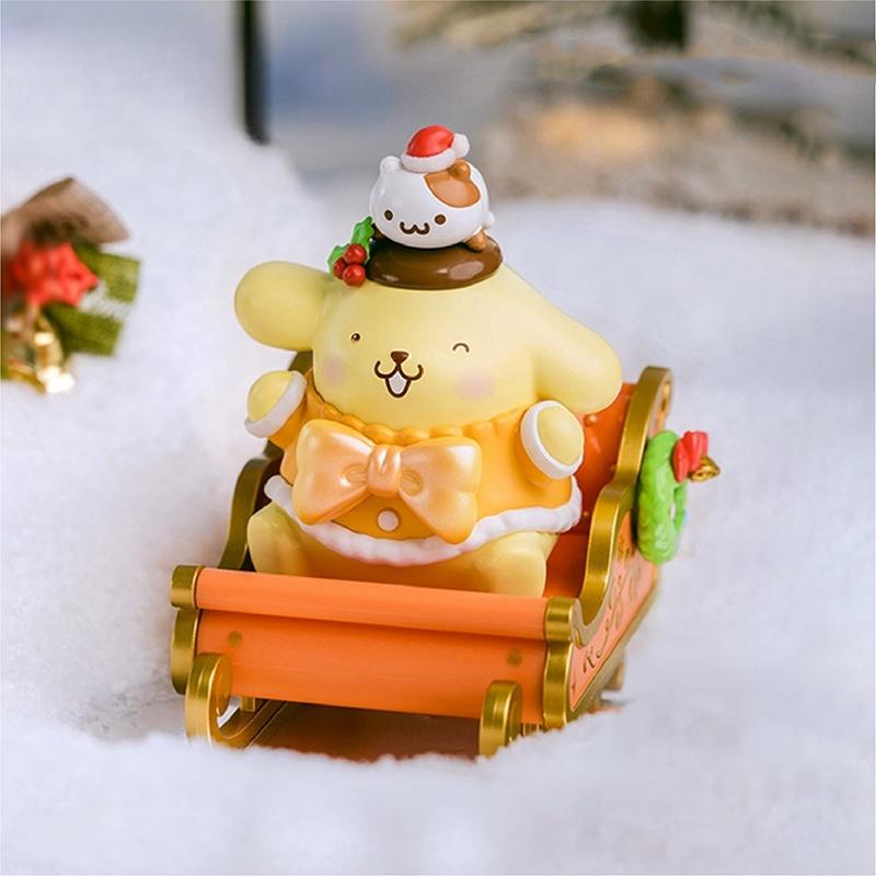 Sanrio Characters Winter Sledding Team Series Blind Box