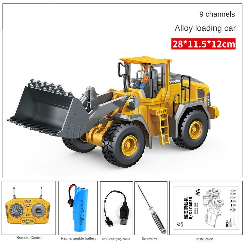 Remote control excavator,Alloy remote control vehicle dump truck,Remote control loading vehicle,Earth-moving vehicle for civil excavation,Simulation alloy engineering vehicle,r34 diecast,rc drift hellcat,rc trucks with trailers