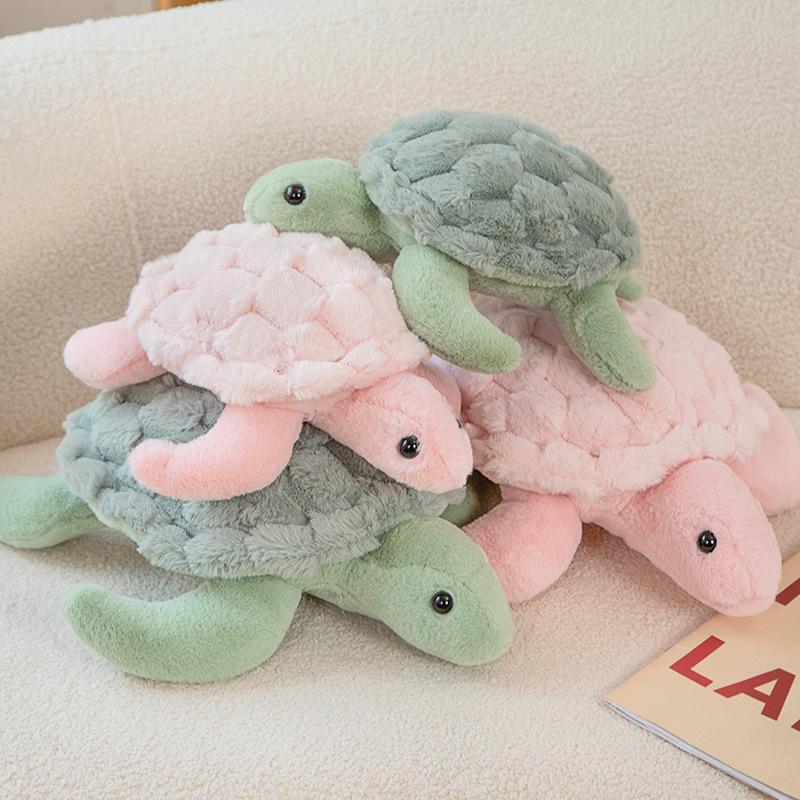 Cute Turtle Design Plush Toy, Soft & Comfy Stuffed Toy, Ideal Birthday Gift, Unique Gift, Creative Gift for Sea Animal Lovers