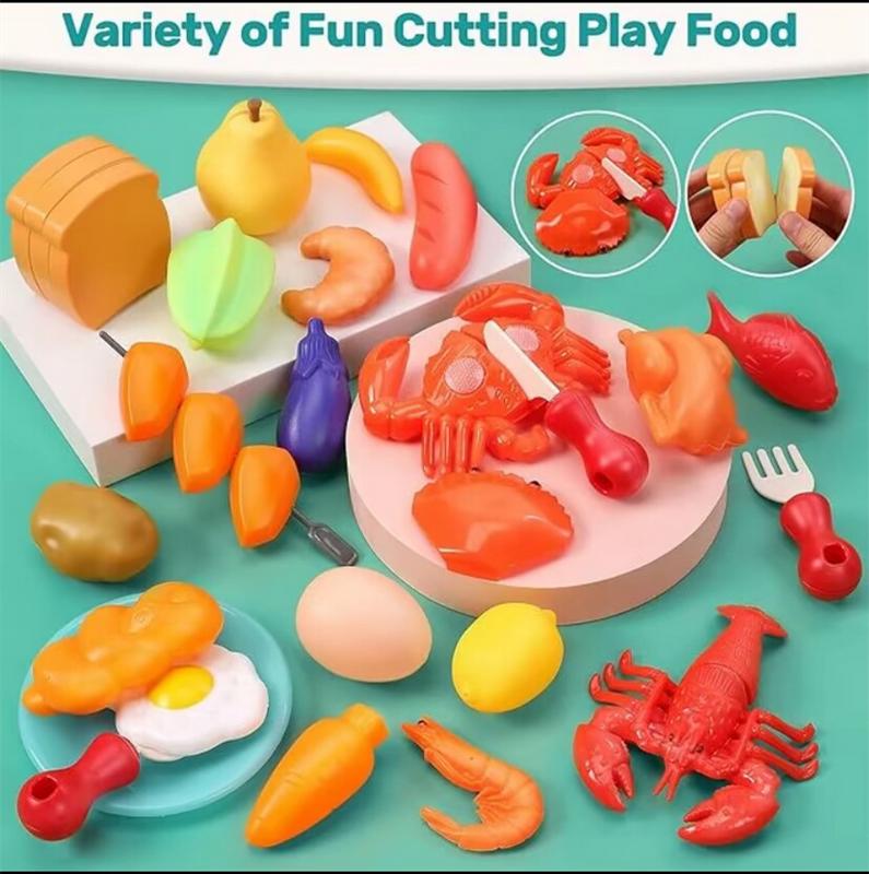 Kids BBQ Grill Toy, Barbecue Kitchen Cooking Playset with Realistic Spray, Light & Sound, Color Changing Play Food & Dishes Toy, Pretend BBQ Accessories Set for Girls Boys Toddler kitchen tool