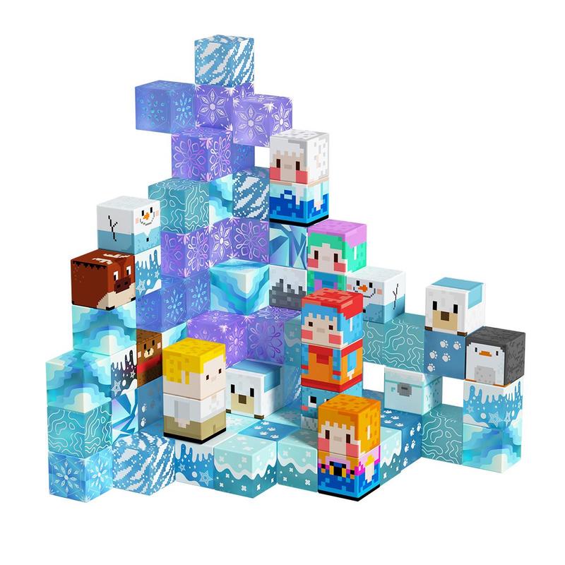 GobiDex Game-based Frozen Magnetic Building Toys in Gift Package 48 100 PCS