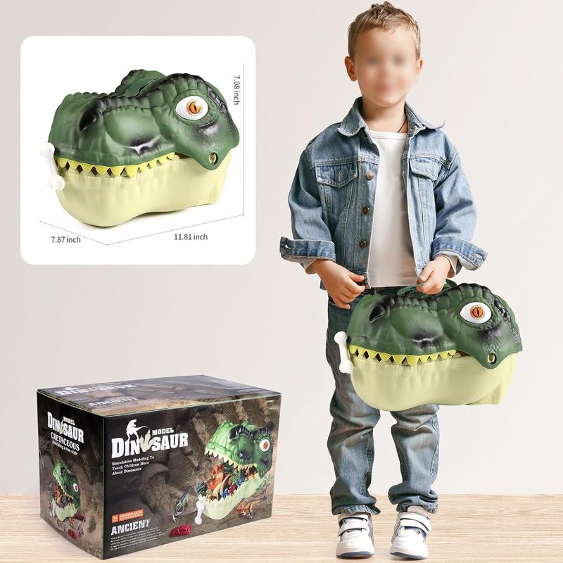 Halloween Thanksgiving Day Christmas Gifts for Boys Dinosaur Toys for Kids 3-5 Years, 45Pcs Realistic Dinosaur Toy, Educational Figures, Gift for Boys Girls