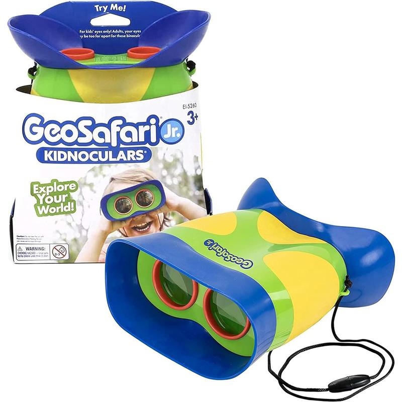 Educational Insights GeoSafari Jr. Kidnoculars - Binoculars for Kids Ages 3+, STEM and Outdoor Toys for Toddlers, Gifts for Toddlers