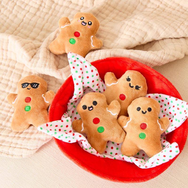 Emotional Support Gingerbreads by Relatable, Christmas Stuffed Animals