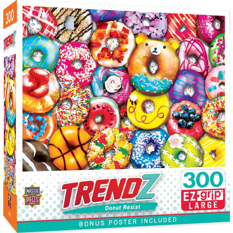 MasterPieces - Trendz - Donut Resist 300 Piece EZ Grip Jigsaw Puzzle