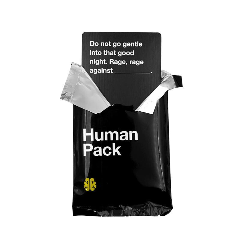 Humanity Mini Expansion Pack Game, 1 Pack Human Themed Game Cards, Funny Party Game for Family Gatherings