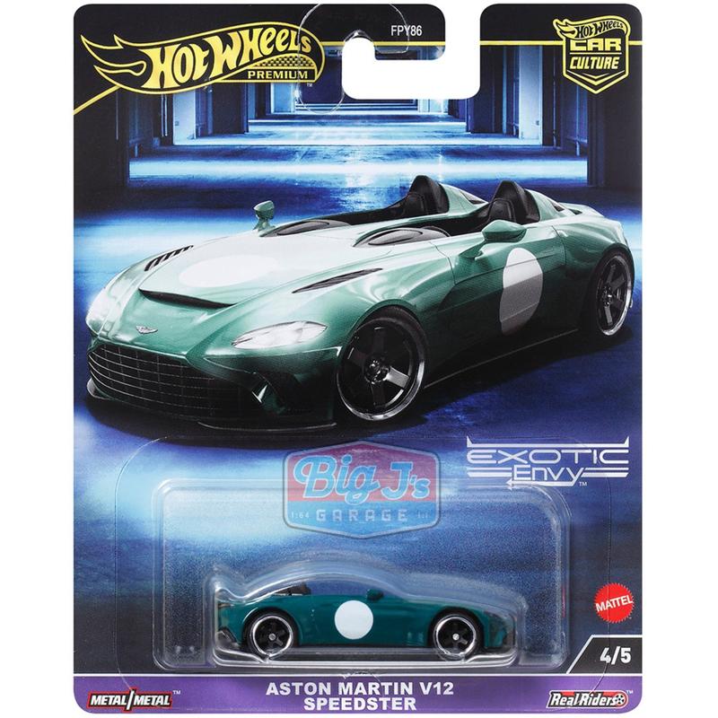 Exotic Envy 2024 Hot Wheels Car Culture Premium 5-Car Assortment