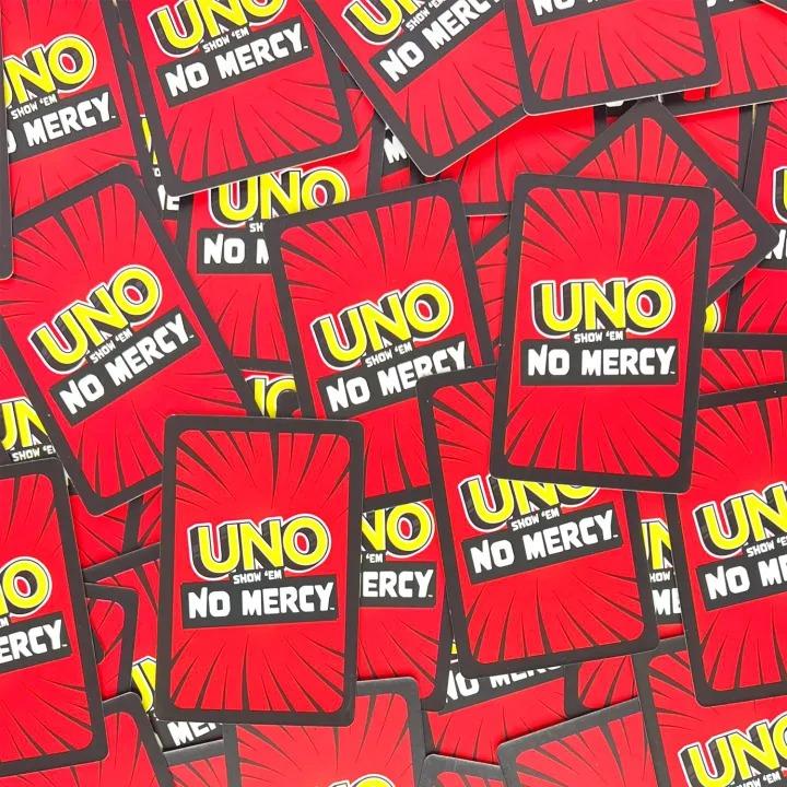 UNO NO MERCY PLUS 192 card game upgrade for adults and kids, UNO +100 difficult rules, UNO card game TOP BOARD GAME