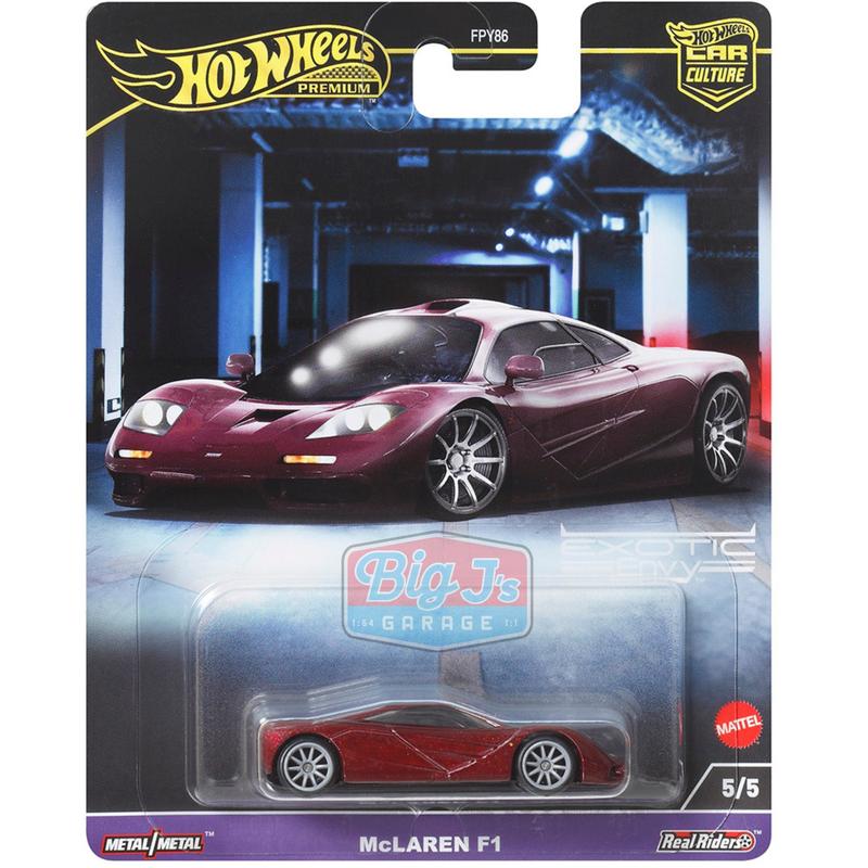 Exotic Envy 2024 Hot Wheels Car Culture Premium 5-Car Assortment