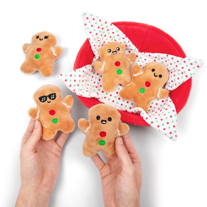 Emotional Support Gingerbreads by Relatable, Christmas Stuffed Animals