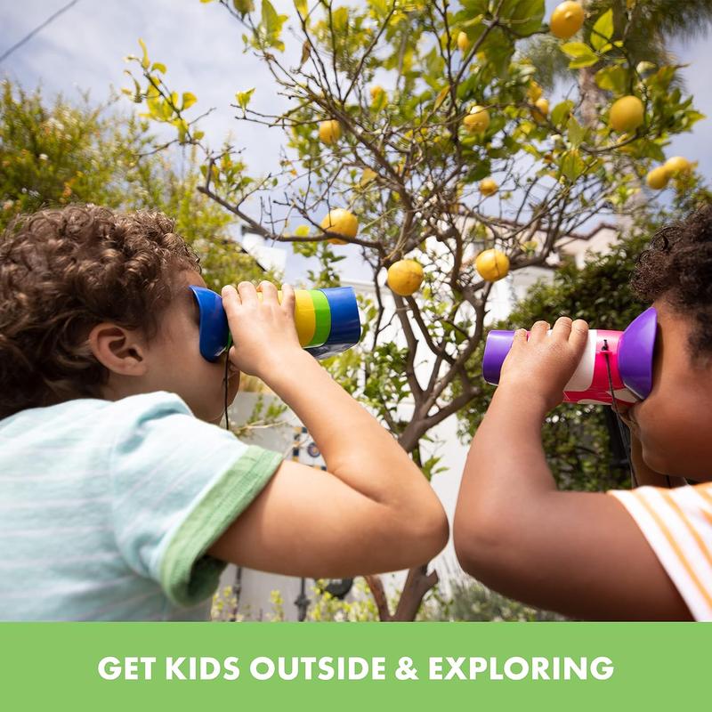 Educational Insights GeoSafari Jr. Kidnoculars - Binoculars for Kids Ages 3+, STEM and Outdoor Toys for Toddlers, Gifts for Toddlers