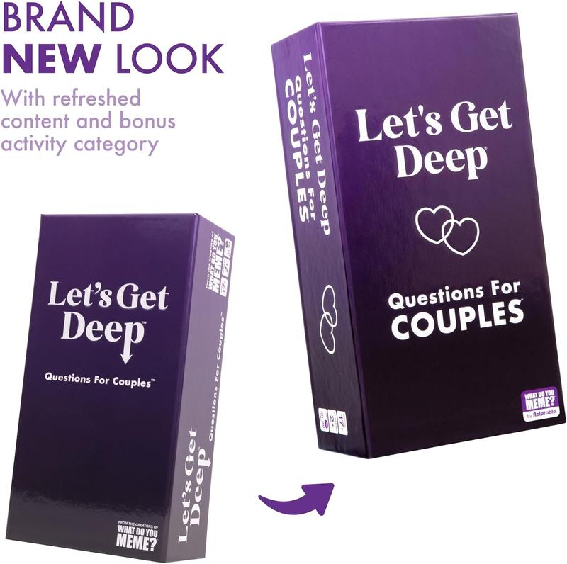 Lets get deep questions for couples  lnitmate Date Night card game