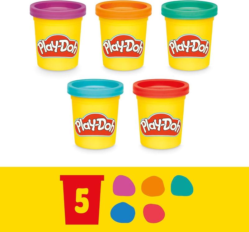 Play-Doh Fun Tub Set, 19 Accessories & Reusable Storage Container, Preschool Toys, Kids Arts & Crafts, Ages 3+ ( Exclusive)