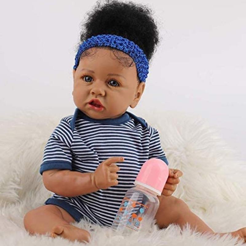 Realistic Baby Doll, Lifelike Reborn Girl Doll, Realistic Baby Boy Doll, Gift Toy for Kids