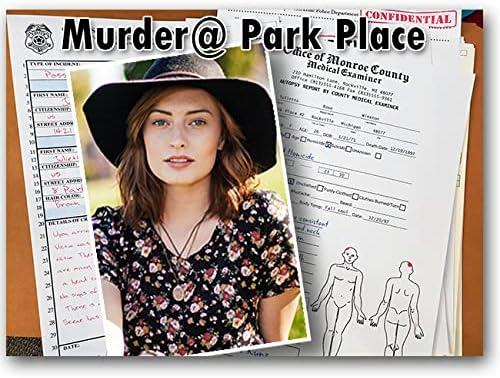 Unsolved Cold Case Files Detective Game - Hidden Clues. Only YOU Can Solve the Crime. [Murder at Park Place]