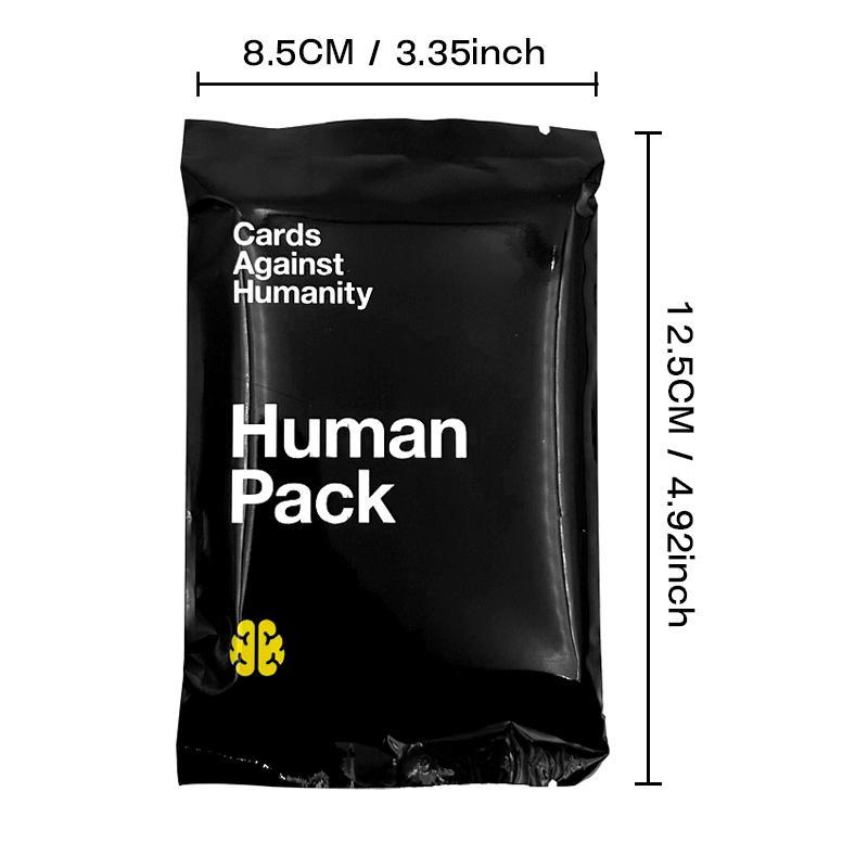 Humanity Mini Expansion Pack Game, 1 Pack Human Themed Game Cards, Funny Party Game for Family Gatherings