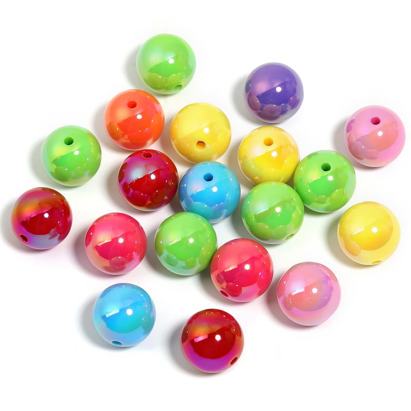 Mix color Miracle AB Style acrylic chunky Bubblegum Beads