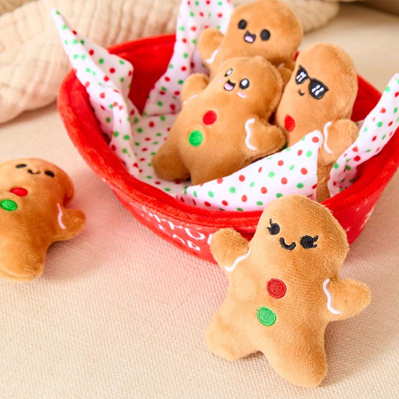 Emotional Support Gingerbreads by Relatable, Christmas Stuffed Animals