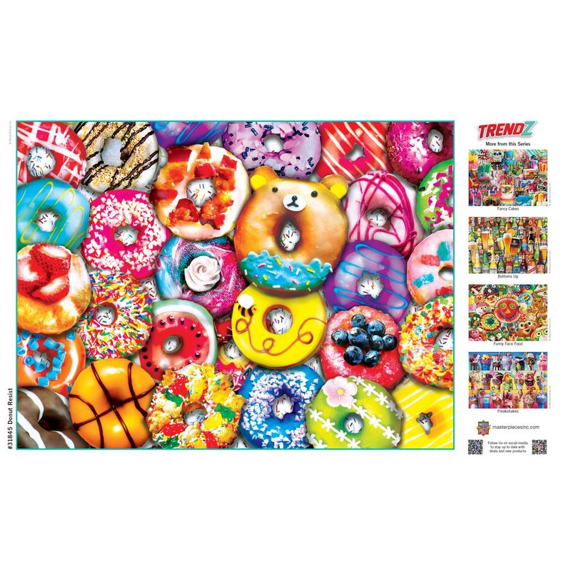 MasterPieces - Trendz - Donut Resist 300 Piece EZ Grip Jigsaw Puzzle